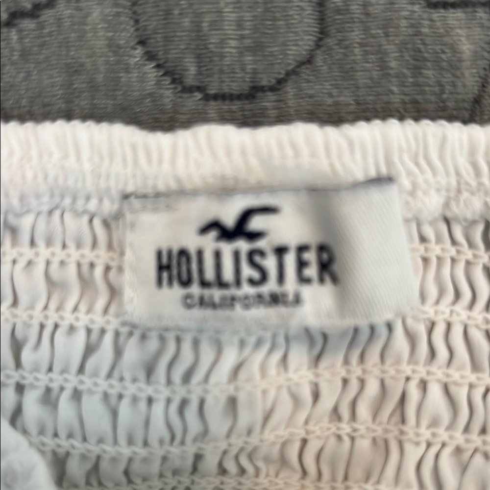 Hollister White Eyelet Puff Sleeve Top - Picture 2 of 3
